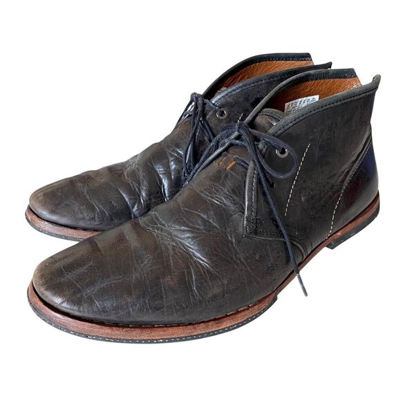 TIMBERLAND BOOT COMPANY Wodehouse‎ Dark Brown Leather Chukka Boot Men's Sz 10 - Picture 1 of 14